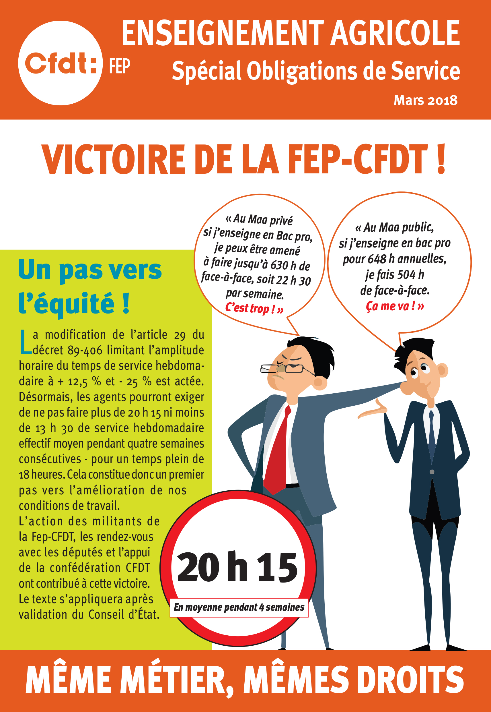 Tract  obligations de service article 29 (mai 2018)-1